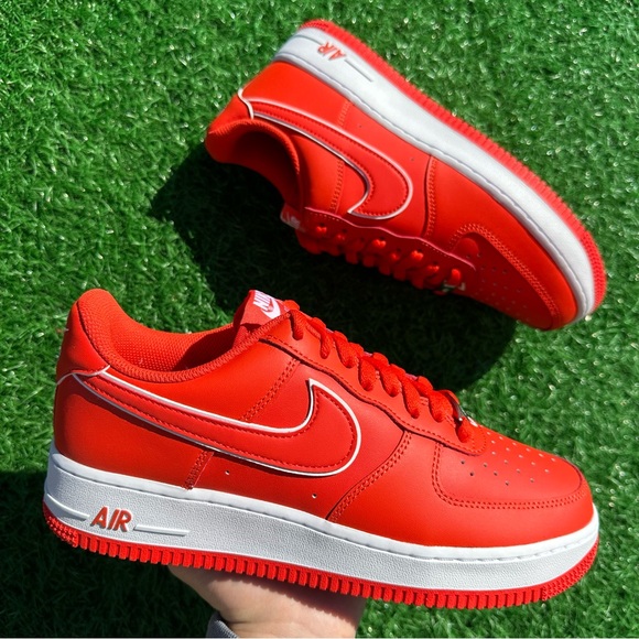 Nike Shoes - Nike Air Force 1 ‘07 Picante Red / White